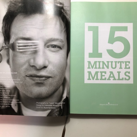 Jamie Oliver’s Jamie’s 15 Minute Meals Hardcover Cookbook - Picture 4 of 16